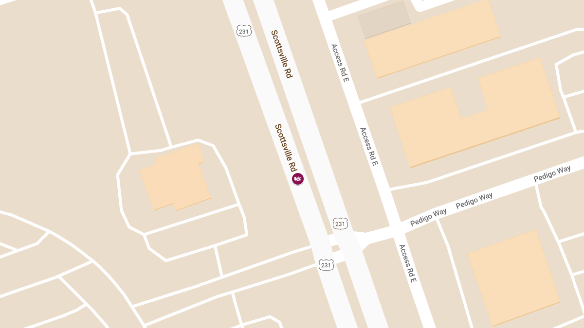 Injury Accident on Scottsville Rd in 2500 Block