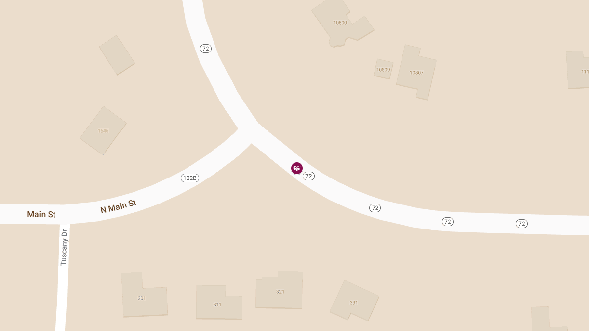 Injury Accident on State Highway 72 Near State Highway 102