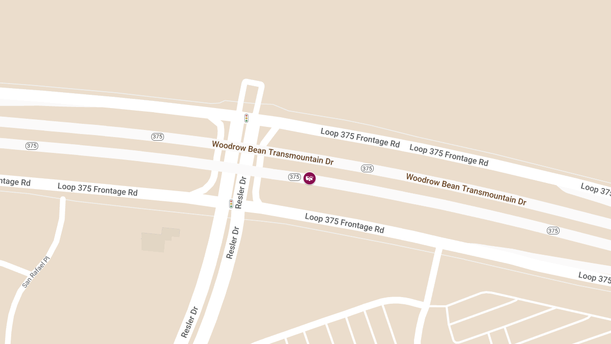 Injury Accident on Transmountain Smt Pass/Loop 375 EB Near N Resler Dr