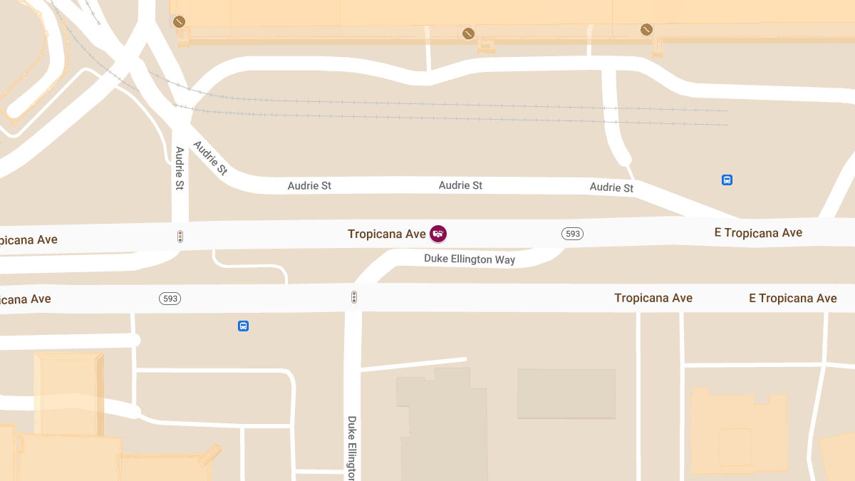 Injury Accident on Tropicana Ave Near Duke Ellington Way
