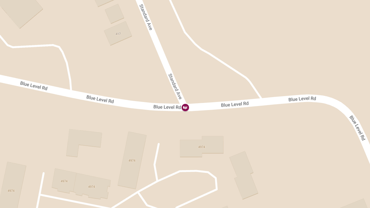 Injury Accident with Entrapment on Blue Level Rd at Standard Ave