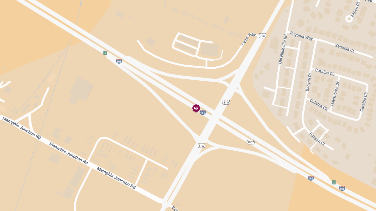 Injury Accident with Possible Entrapment on I-165 SB Near MM 18