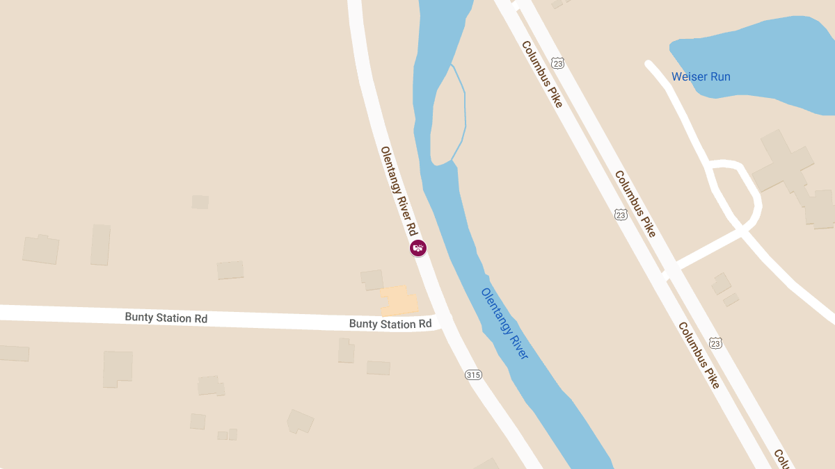 Injury Auto Accident Reported on Olentangy River Rd