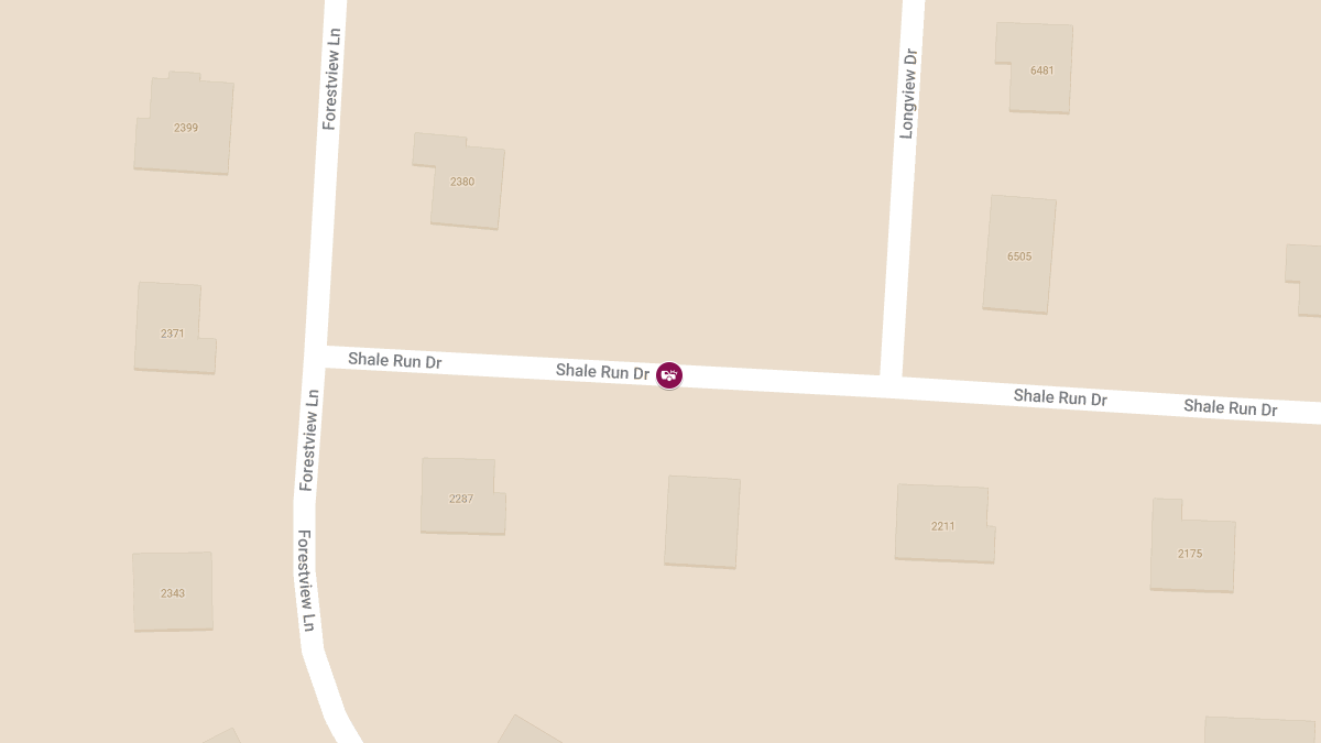 Injury Auto Accident Reported on Shale Run Dr