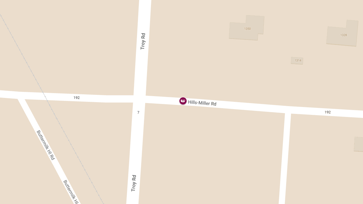 Injury Auto Accident on 2000 Block of Hills-Miller Rd