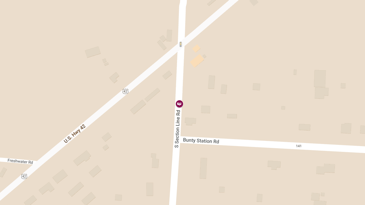 Injury Auto Accident on on 3000 Block of S Section Line Rd