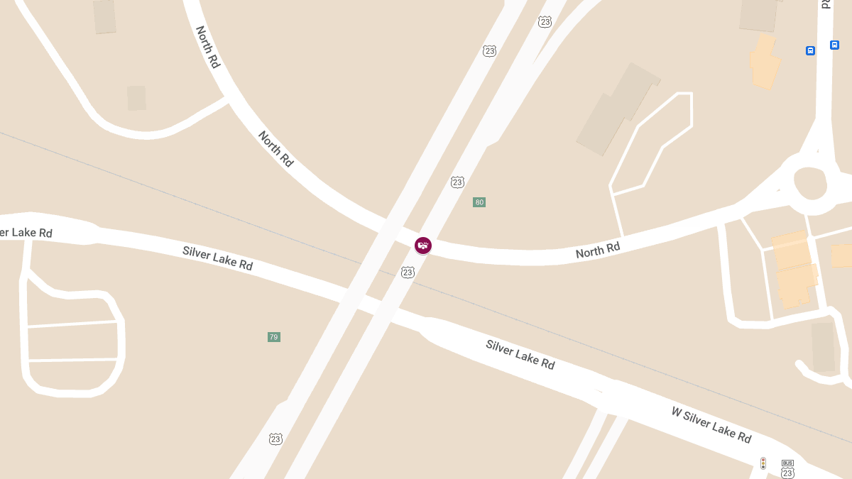 Injury Car Accident Reported on SB US-23 at North Ramp & North Rd