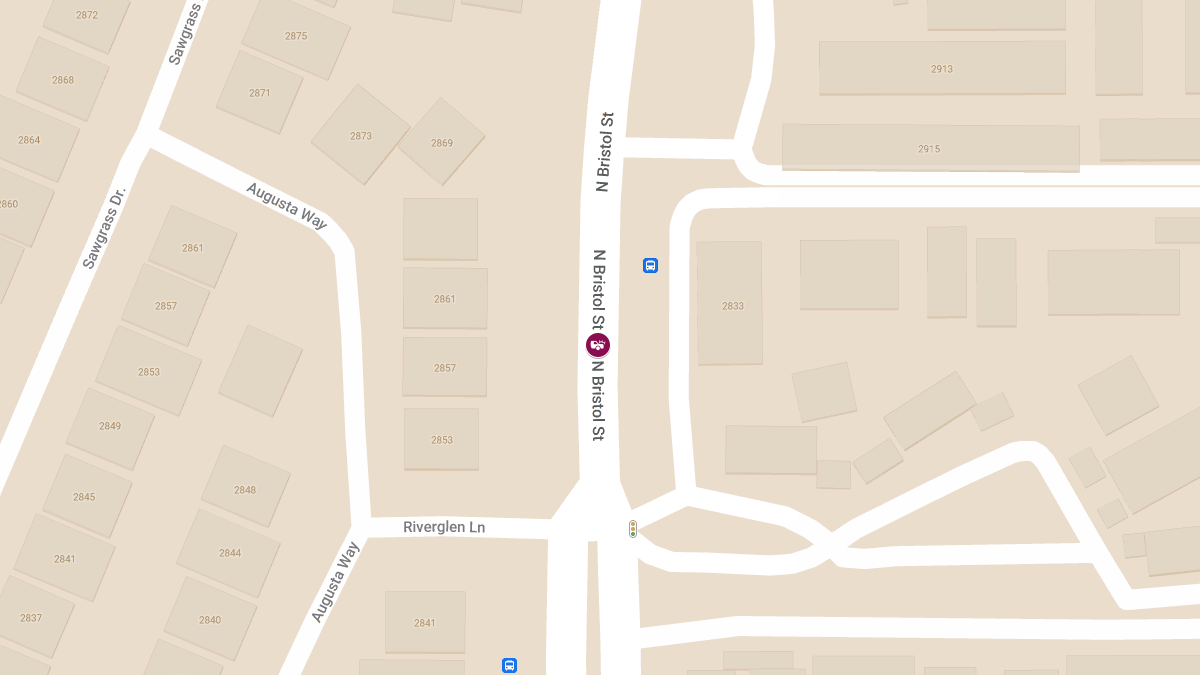 Injury Collision Reported at 2937 N Bristol St