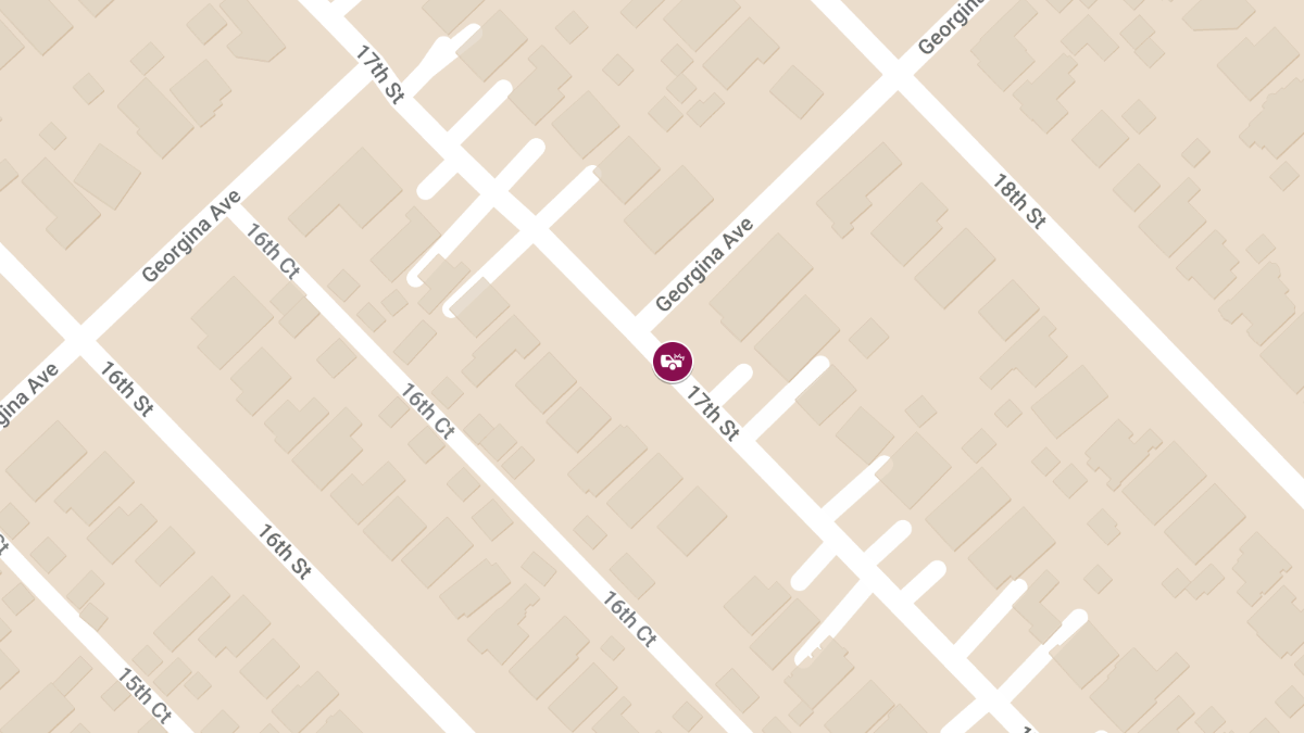 Injury Collision Reported at 300 17th St