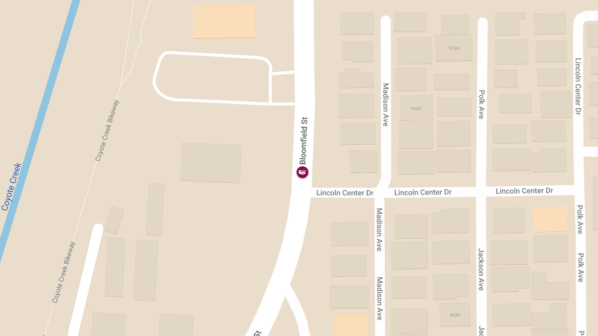Injury Collision Reported at 9080 Bloomfield Ave