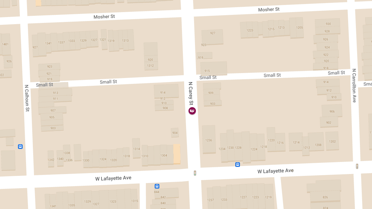 Injury Collision Reported at 929 N Carey St in Sandtown-Winchester