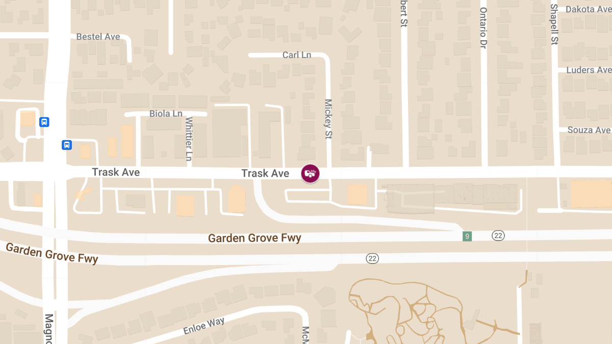 Injury Collision Reported at 9444 Trask Ave