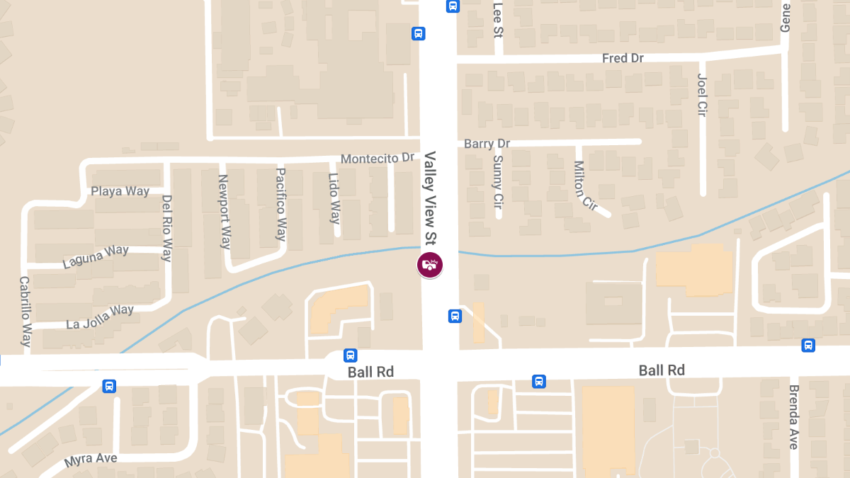 Injury Collision Reported at 9971 Valley View St