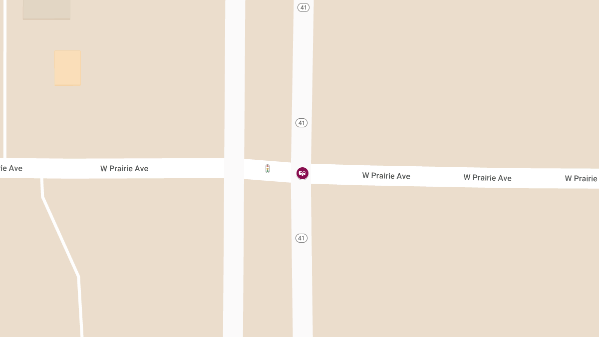 Injury Collision Reported at Hwy 41 and Prairie Ave