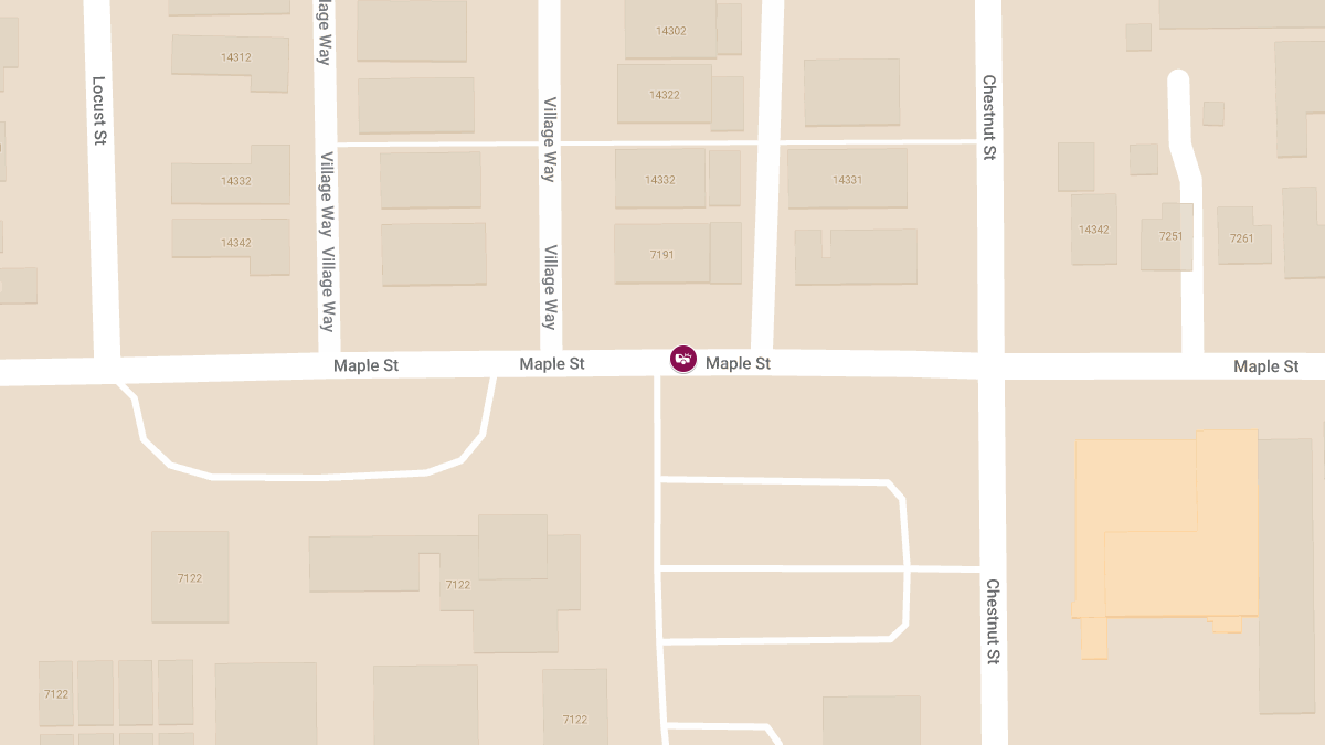 Injury Collision Reported on Maple Ave in Orange County
