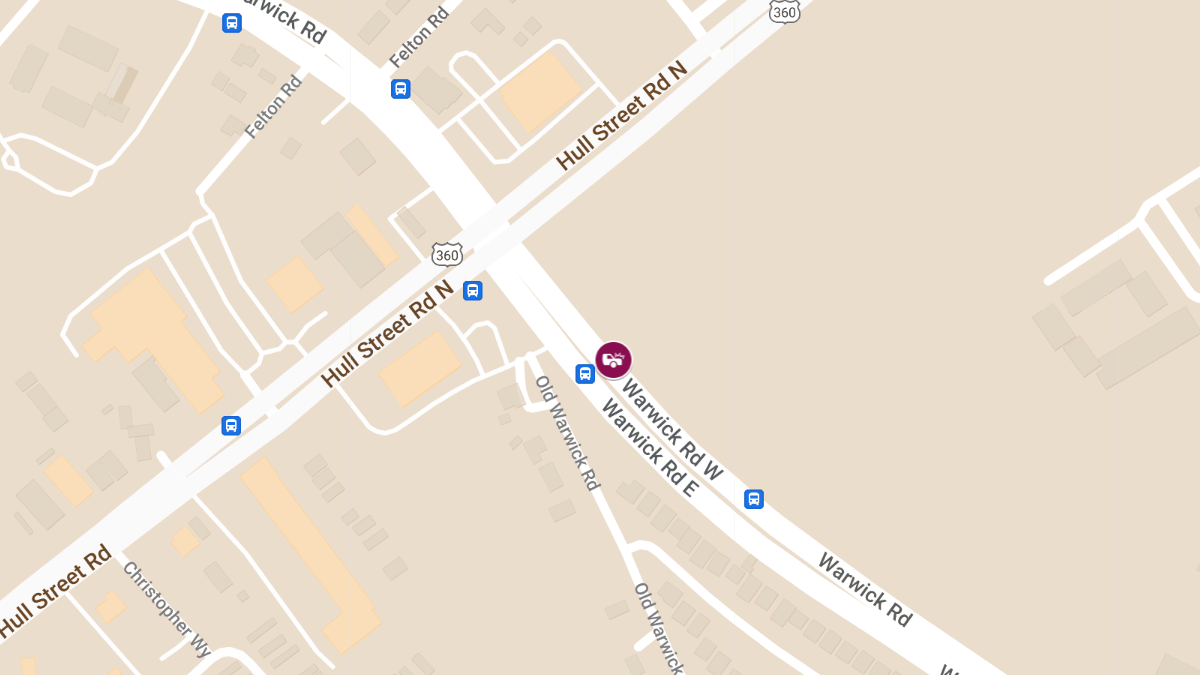 Injury Collision Reported on Old Warwick Rd in South Richmond