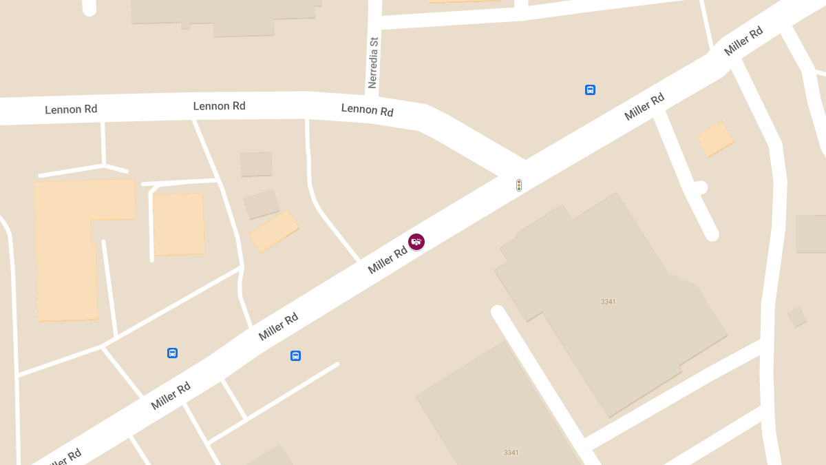 Injury Collision at 3515 Miller Rd Near Target