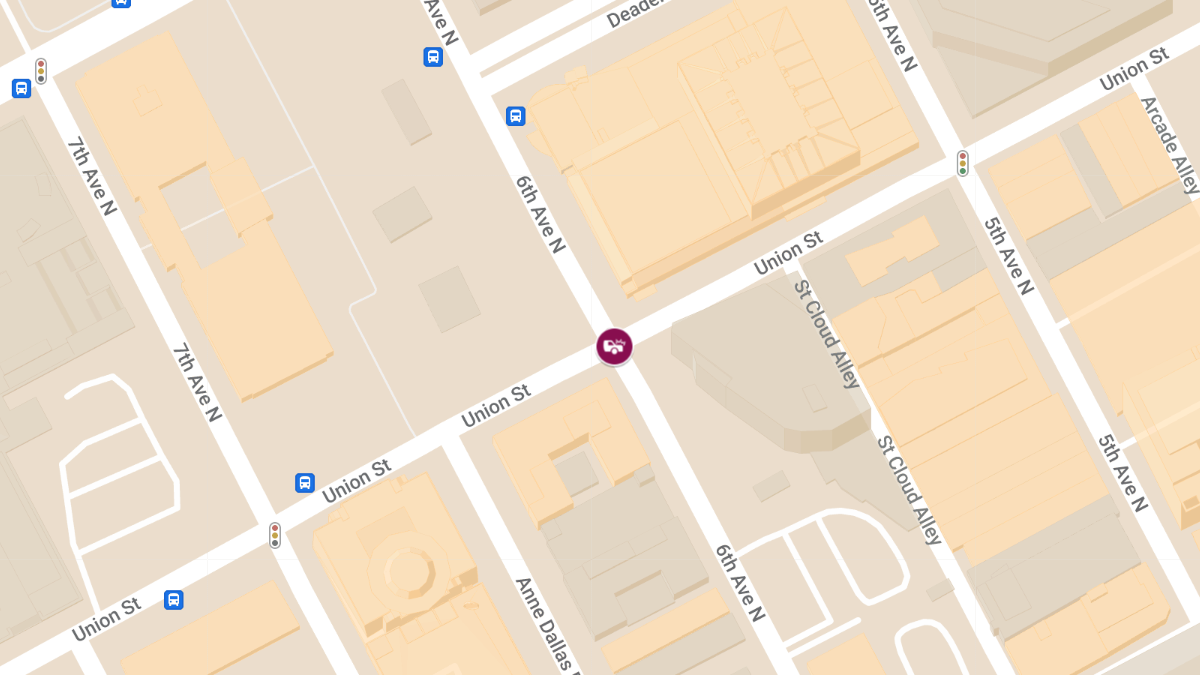 Injury Collision at 6th Ave N & Union St