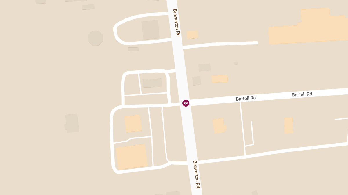 Injury Collision at Brewerton Rd & Bartel Rd