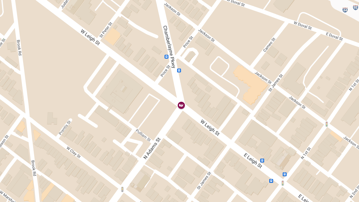 Injury Collision at Chamberlayne Pkwy & W Leigh St