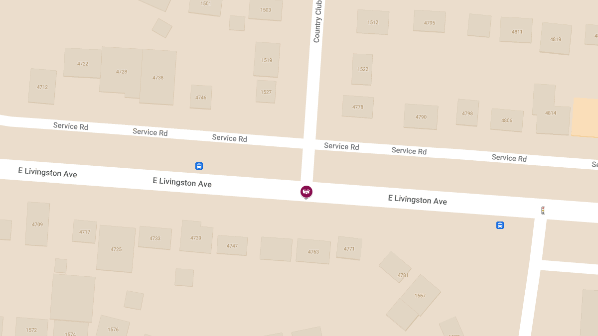 Injury Collision at Country Club Rd & E Livingston Ave