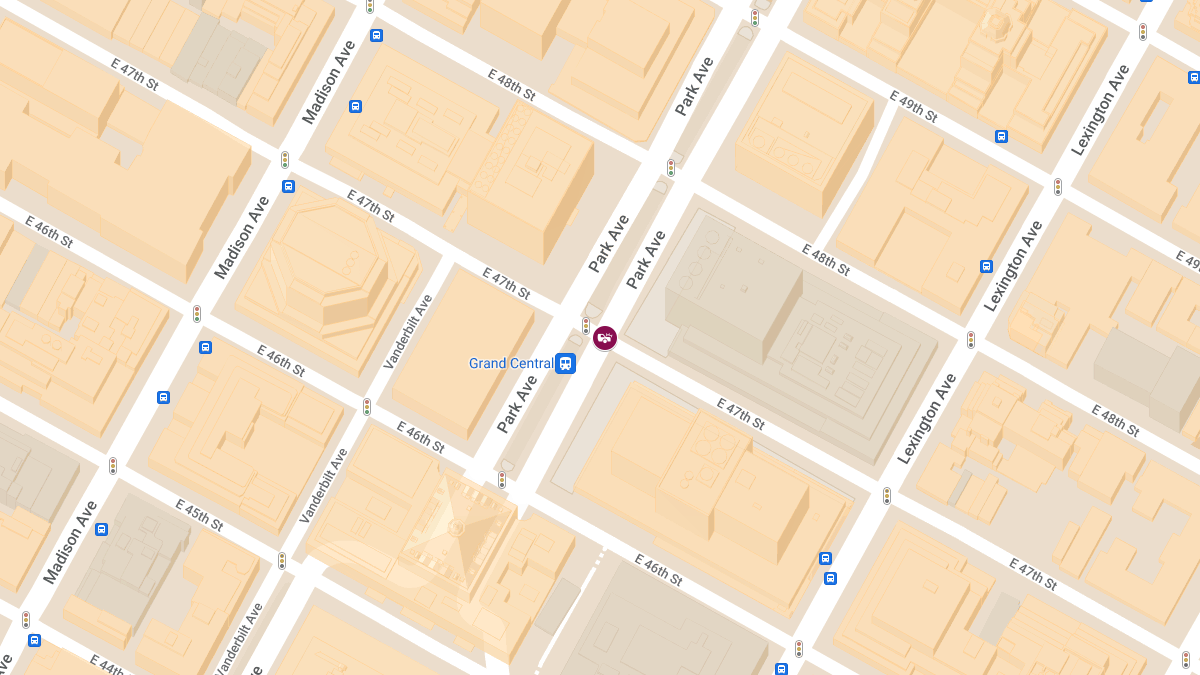 Injury Collision at E 47th St & Park Ave in Midtown