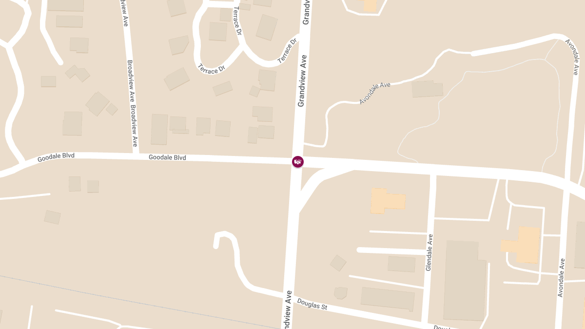 Injury Collision at Goodale Blvd and Grandview Ave