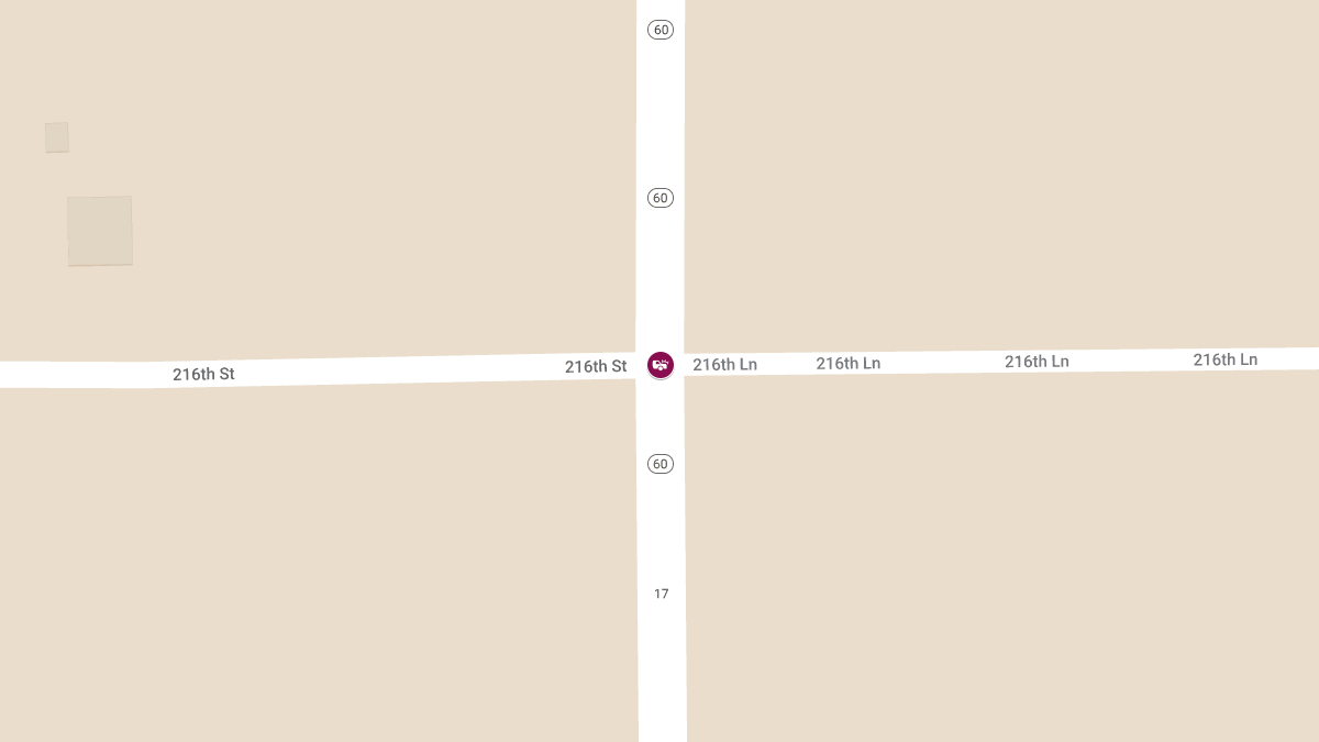 Injury Collision at Highway 60 & County Rd 17