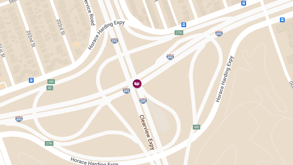 Injury Collision at Long Island Expy E & Francis Lewis Blvd