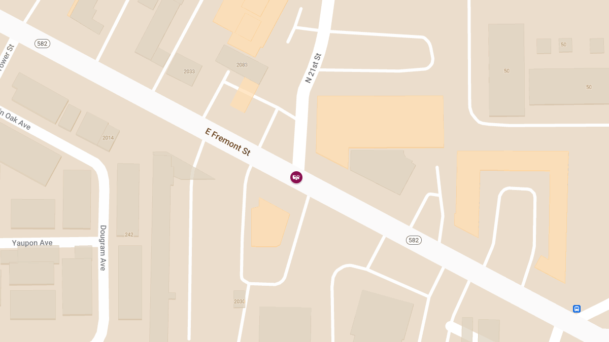 Injury Collision at N 21st St & Fremont St