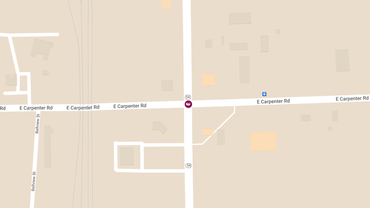 Injury Collision at N Dort Hwy & E Carpenter Rd