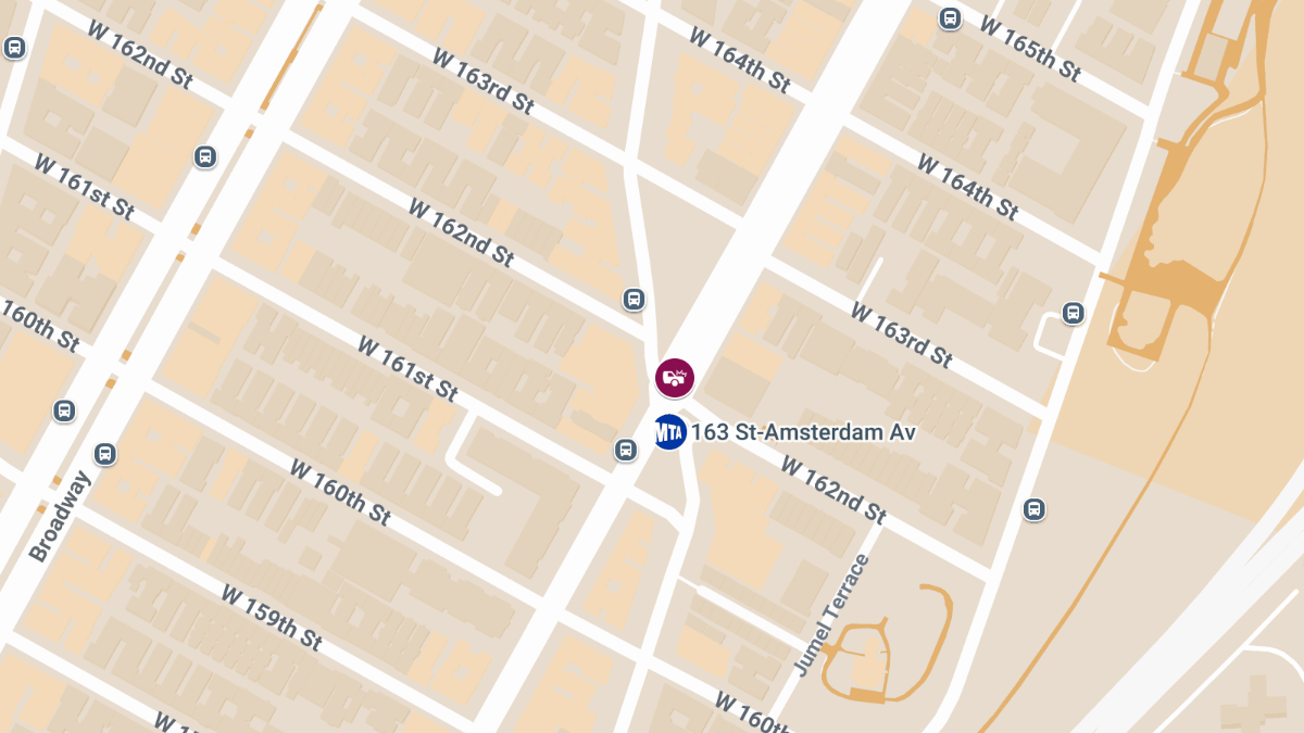 Injury Collision at W 162nd St & Saint Nicholas Ave