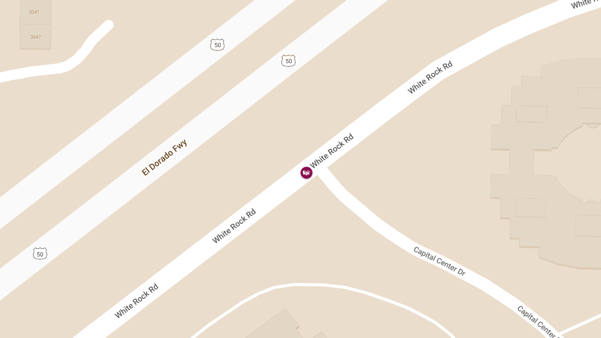 Injury Collision at White Rock Rd & Capital Center Dr