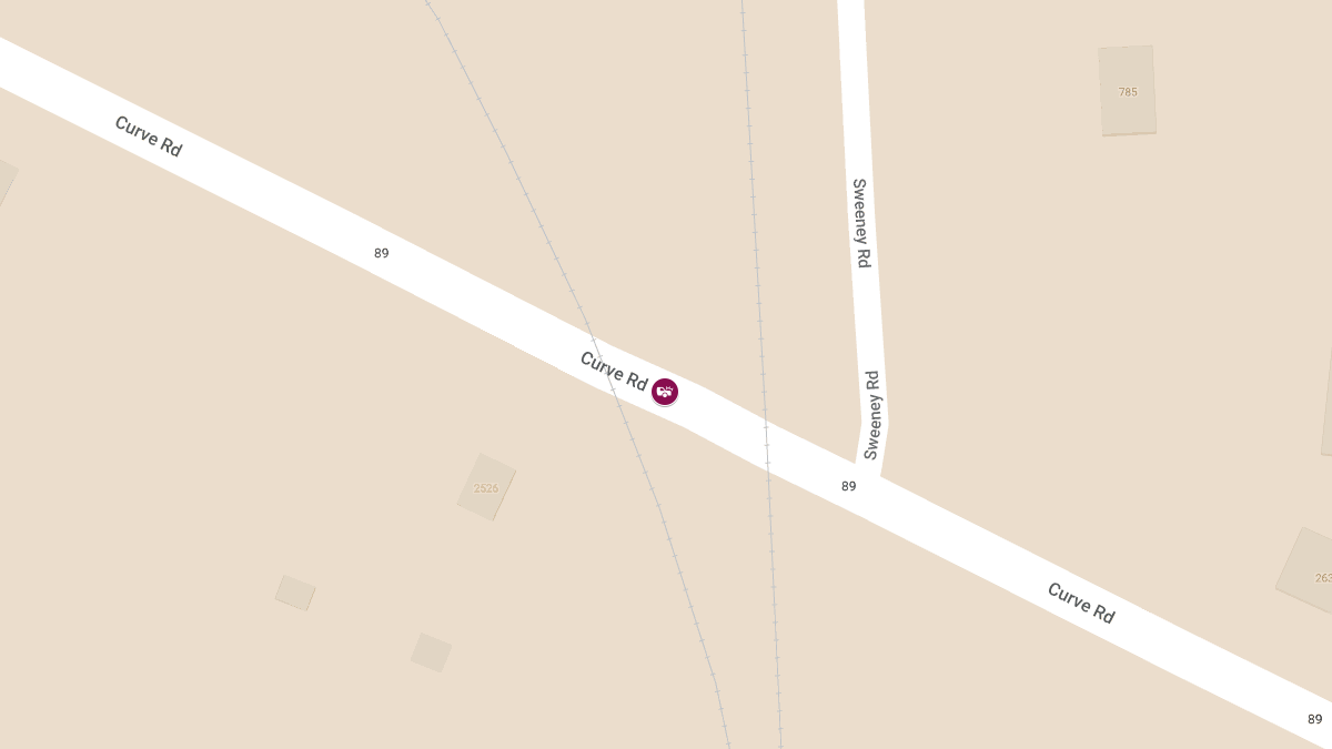 Injury Collision on 2000 Block of Curve Rd