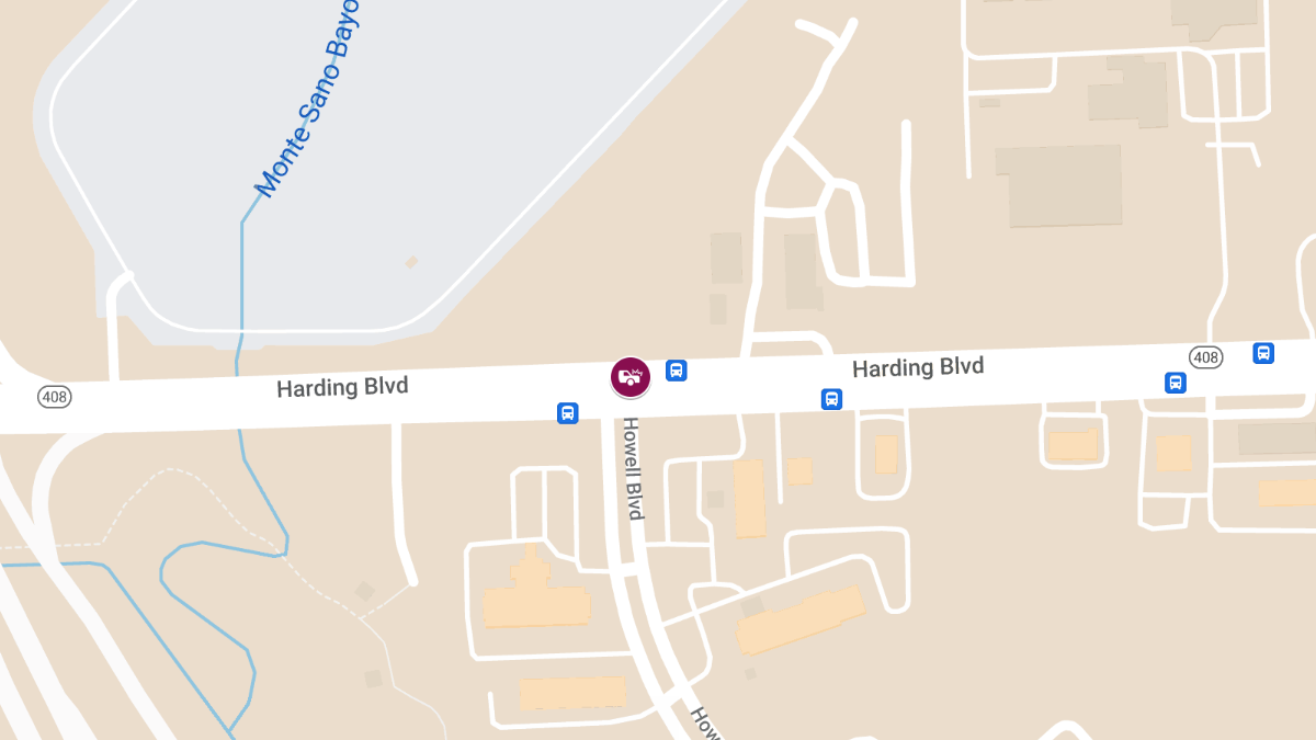 Injury Collision on Harding Blvd at Howell Blvd