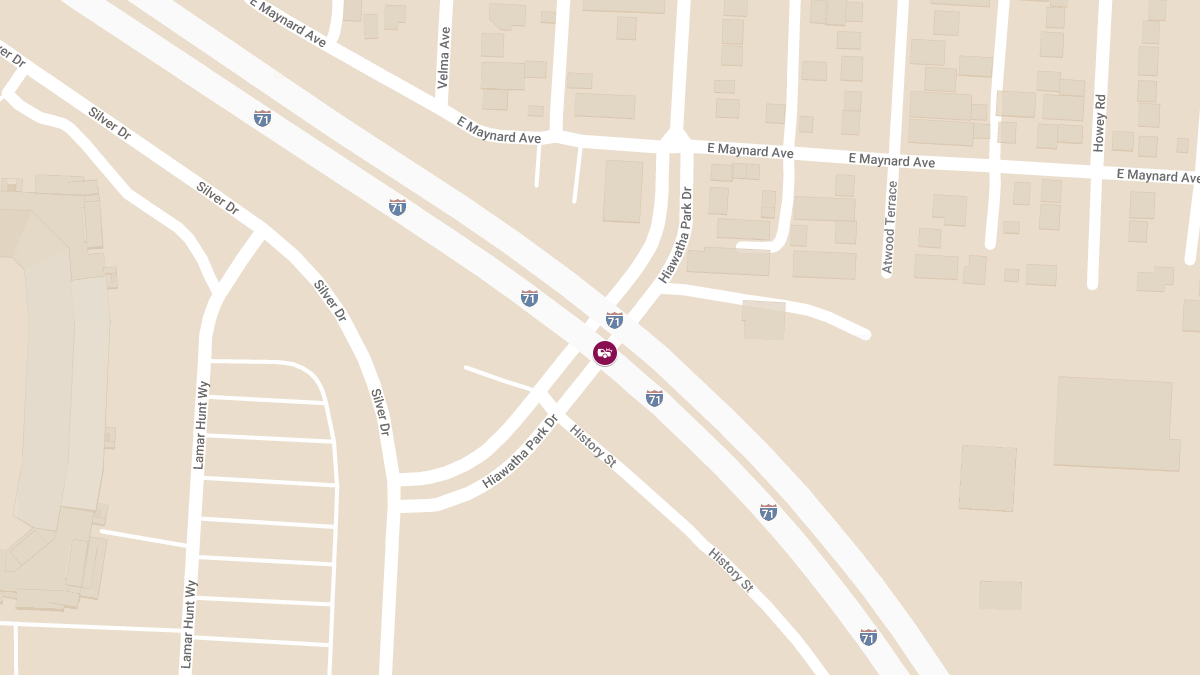 Injury Collision on I-71 S at Hiawatha Park Dr Near Ohio Expo Center