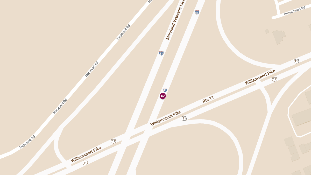 Injury Collision on I-81 SB at 5MM
