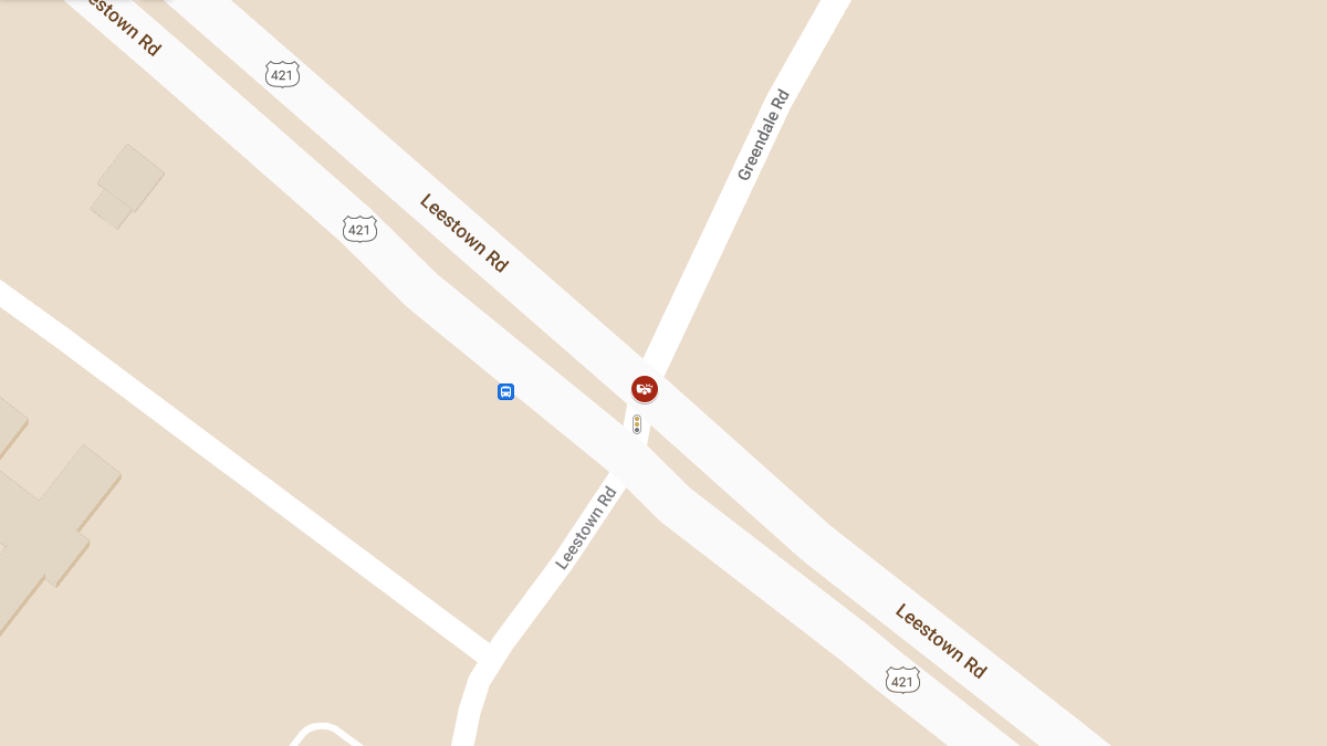 Injury Collision on Leestown Rd at Greendale Rd