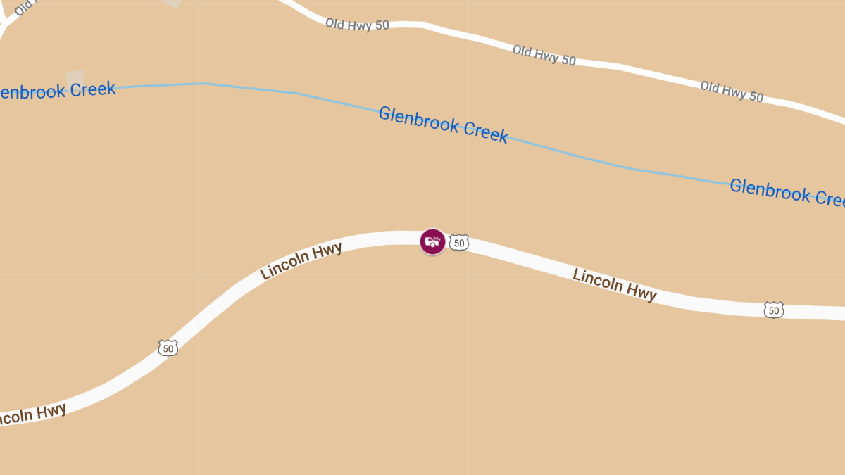 Injury Collision on US 50 WB
