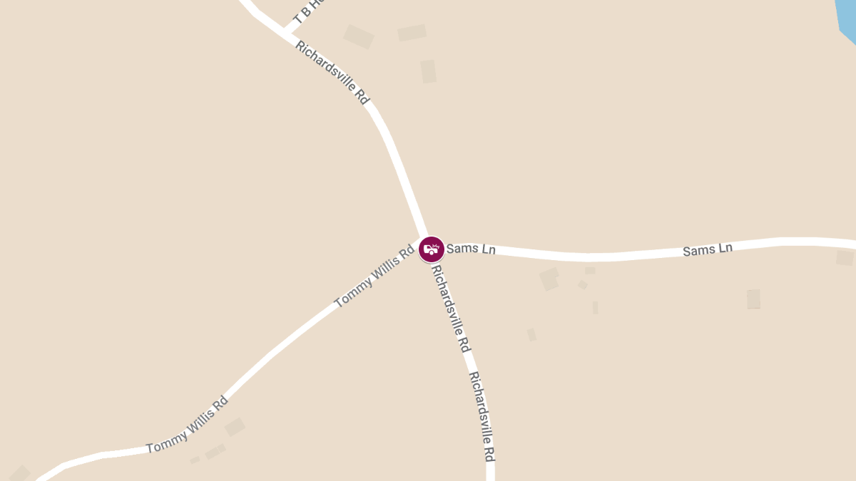 Injury Collision with Rollover and Entrapment on Richardsville Rd