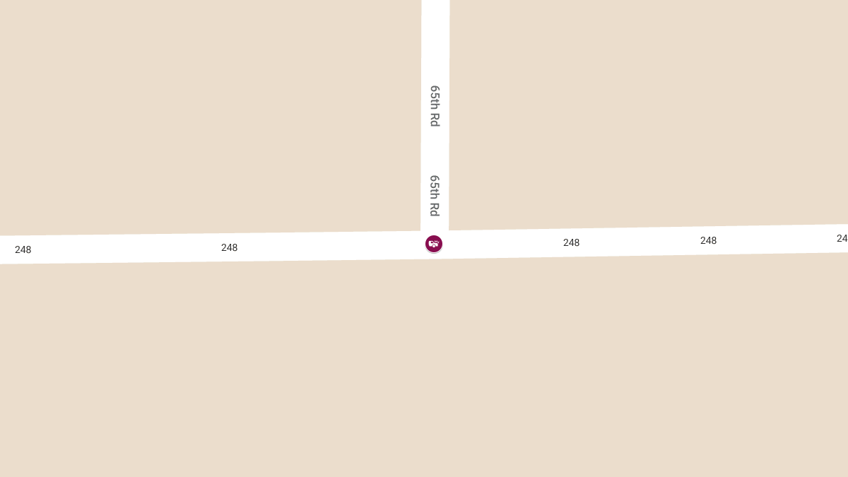 Injury Crash Blocks Rd at 65th Rd and County Rd 248