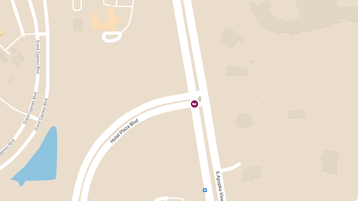 Injury Crash Causes Road Blockage at SR-535 & Hotel Plaza Blvd