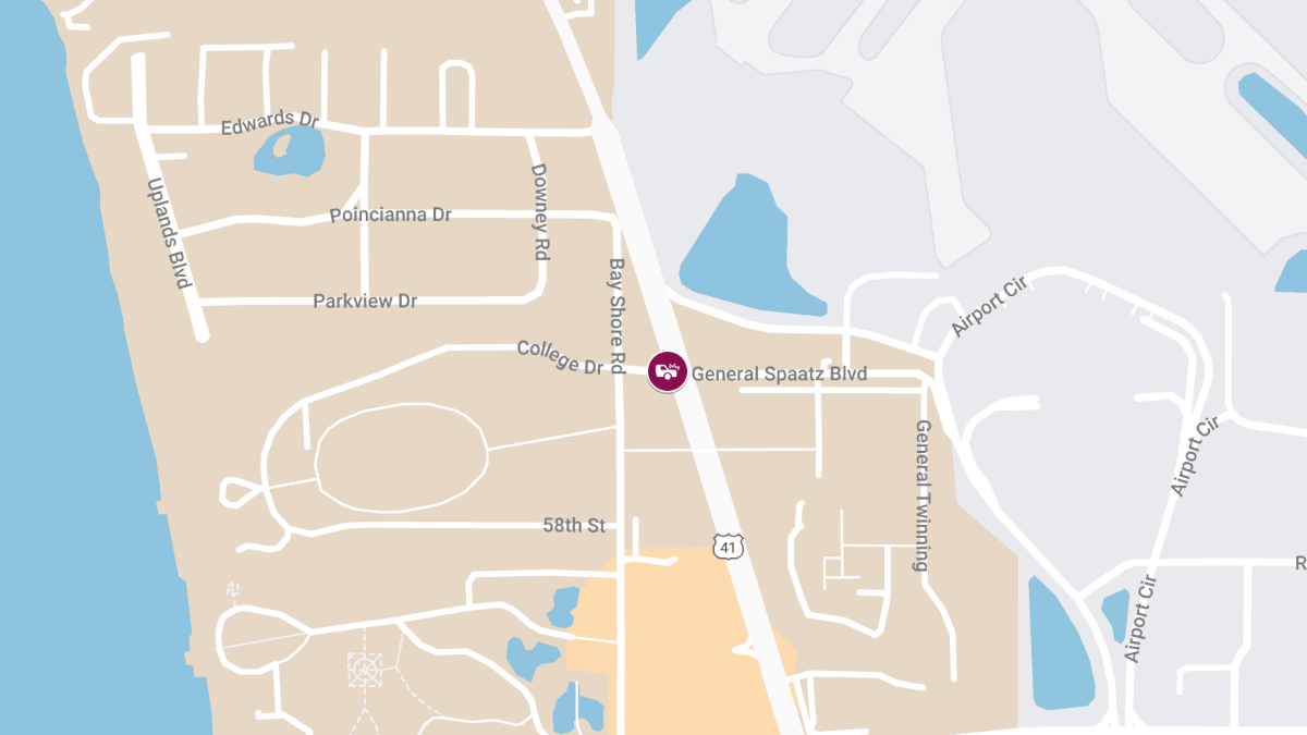 Injury Crash Causes Roadblock at General Spaatz Blvd & N Tamiami Trl