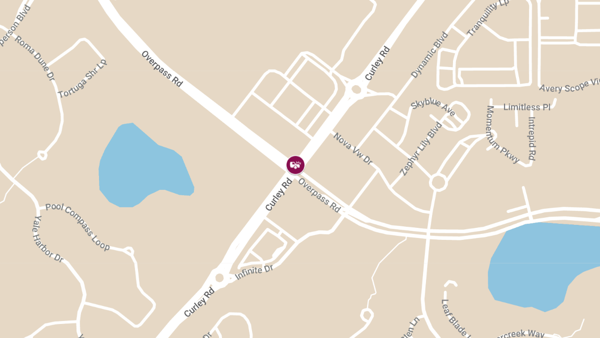 Injury Crash Causes Roadblock at Overpass Rd & Curley Rd