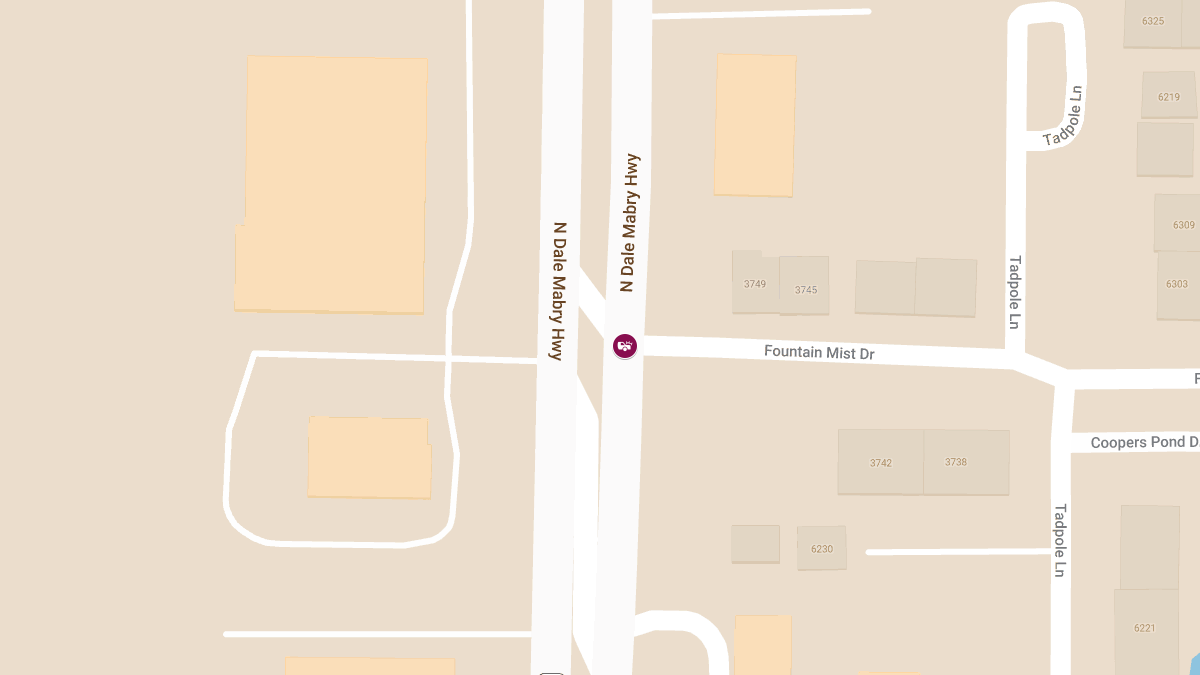 Injury Crash Causes SB Roadblock on Dale Mabry Hwy at Fountain Mist Dr