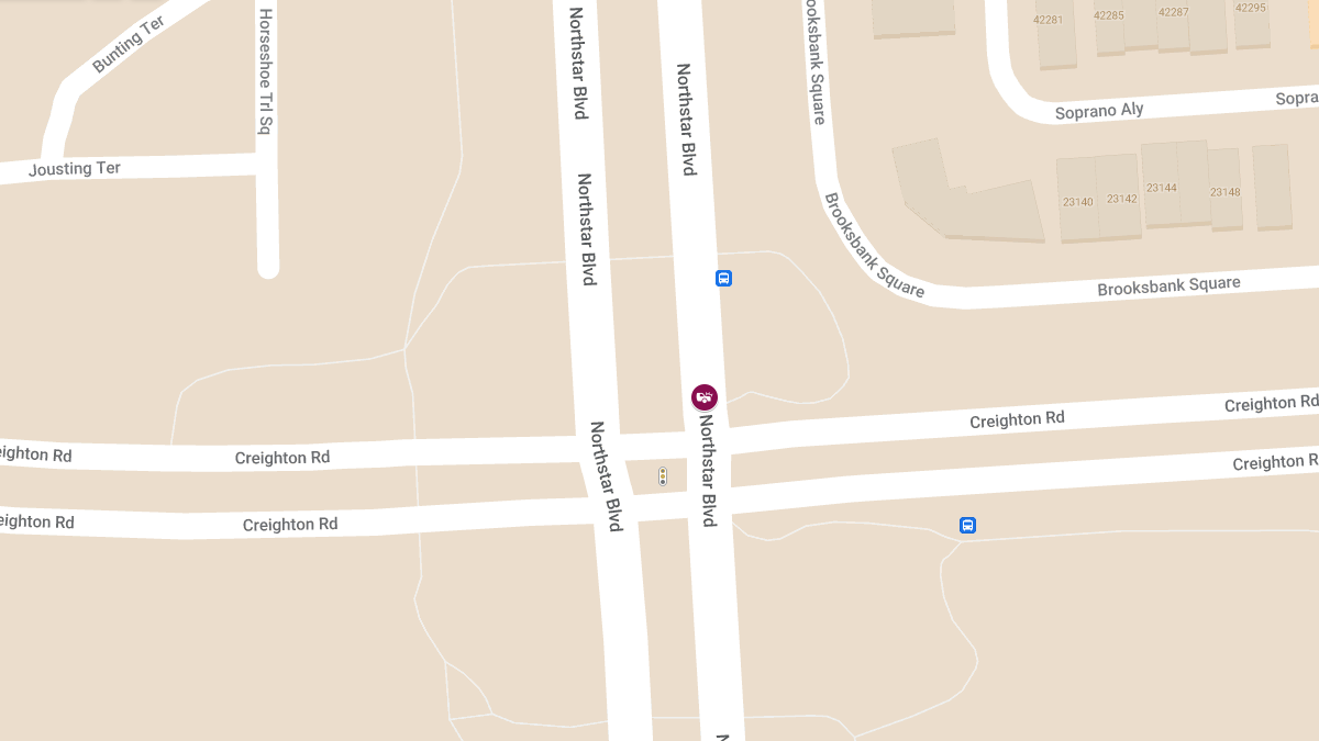 Injury Crash Closes Northstar Blvd at Creighton Rd