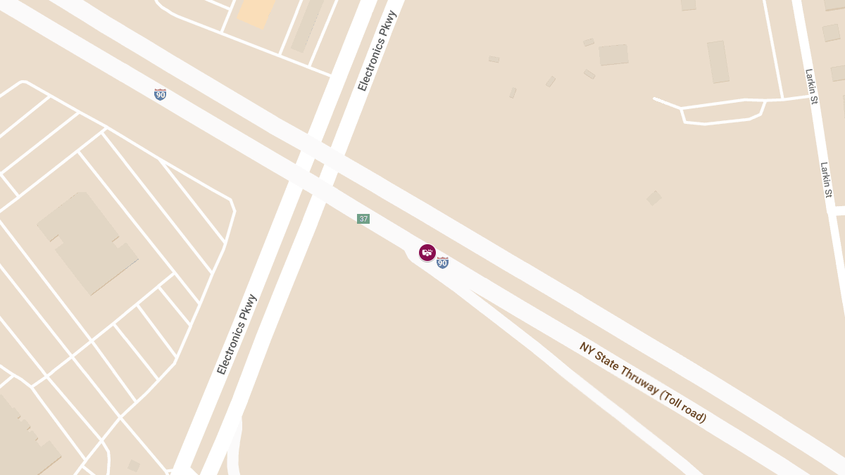 Injury Crash Reported Near Electronics Park and I-90 Ramp