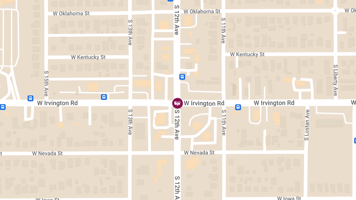 Injury Crash Reported at 12th Ave & Irvington Rd