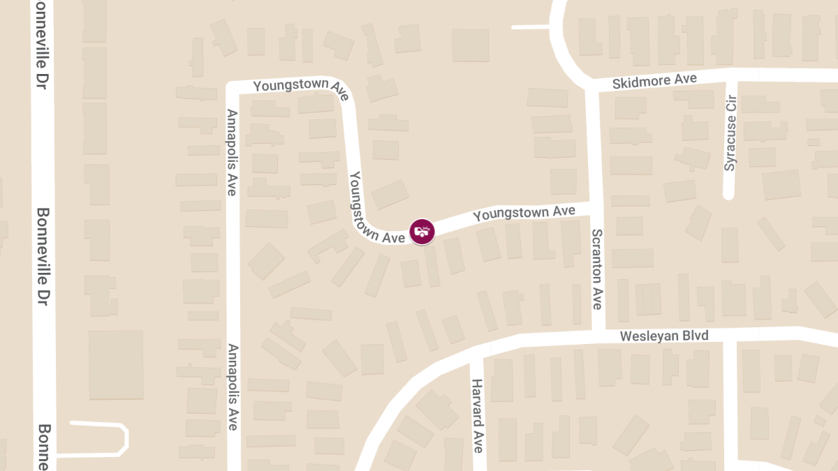 Injury Crash Reported at 13650 Youngstown Ave
