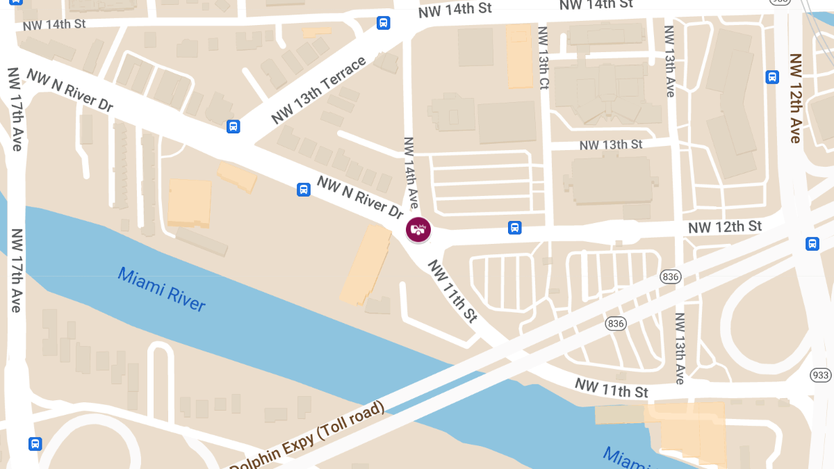 Injury Crash Reported at 1401 NW North River Dr